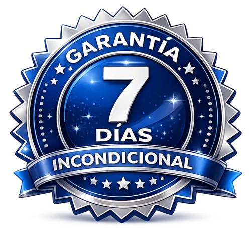 Sello de garantía incondicional de 7 días